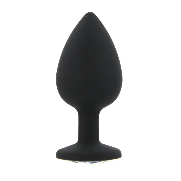 Toosh Black Silicone Butt Plug Large