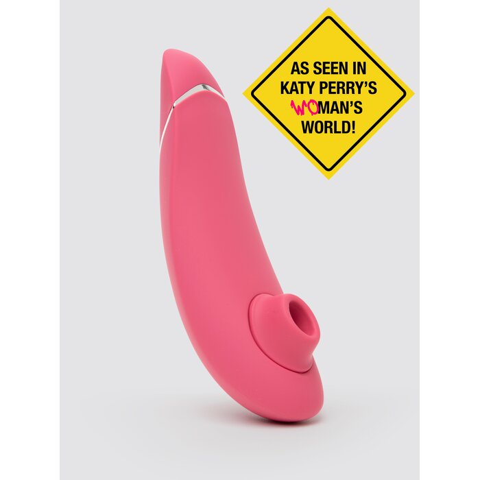 Womanizer Premium 2 Rechargeable Smart Silence Clitoral Suction Stimulator - Pink