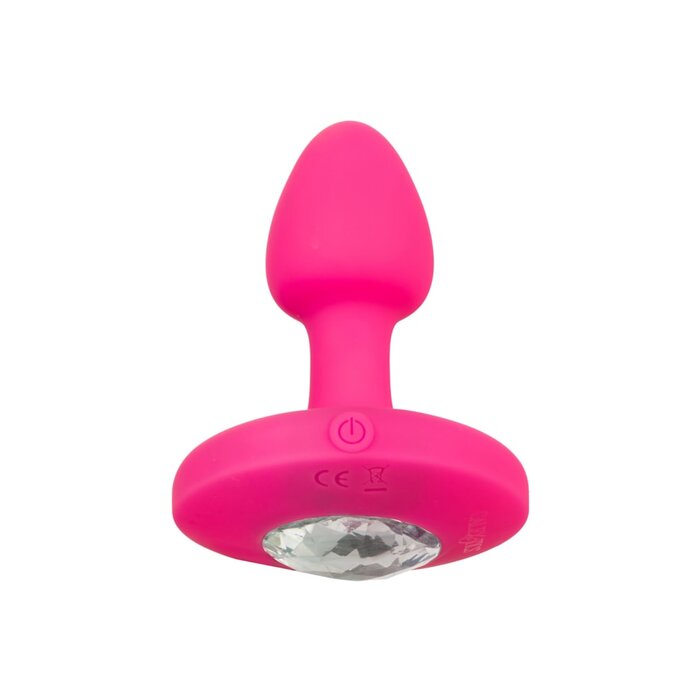 Cheeky Gems Small Rechargeable Vibrating Probe - Pink