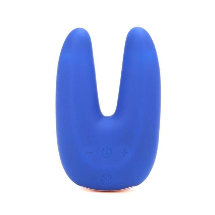 Dual Motor Clitoral Vibe - Blue