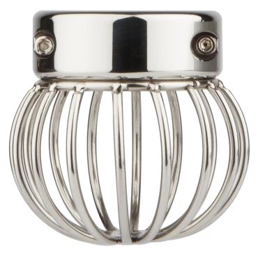 Bastille Stainless Steel Caged Ball Stretcher – 252g