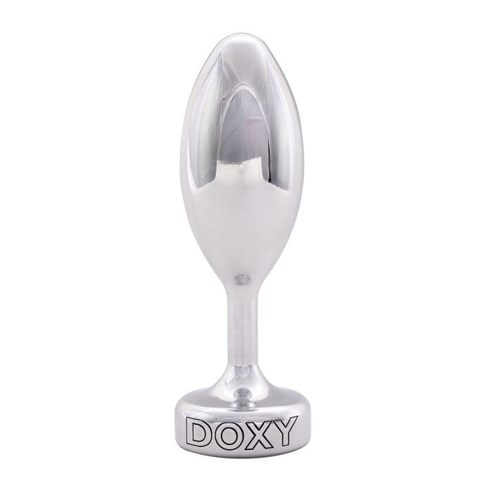 Doxy Butt Plug: Smooth Solid Aluminium Metal Anal Plug for Enhanced Pleasure