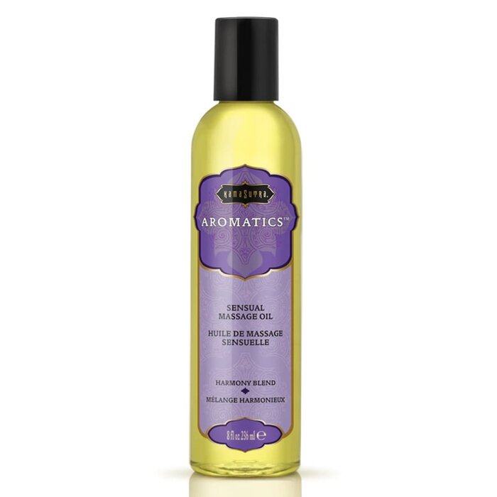 Kama Sutra Aromatics Sensual Massage Oil - Harmony Blend - 8 oz.