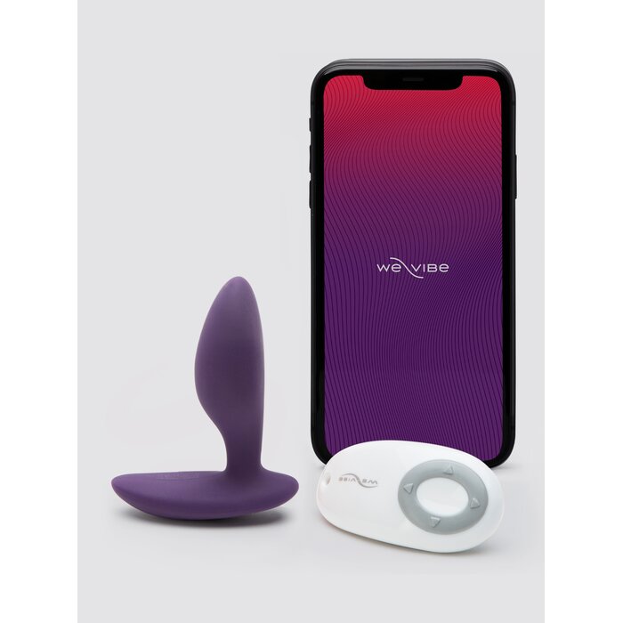 We-Vibe Ditto Rechargeable Remote and App Control Vibrating Butt Plug - Purple