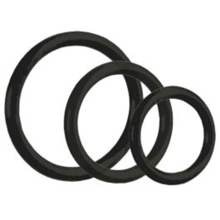 CalExotics Tri-Rings 3 Piece Cock Ring Set