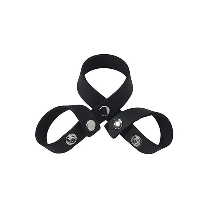 Leather Figure-8 Cock and Ball Divider