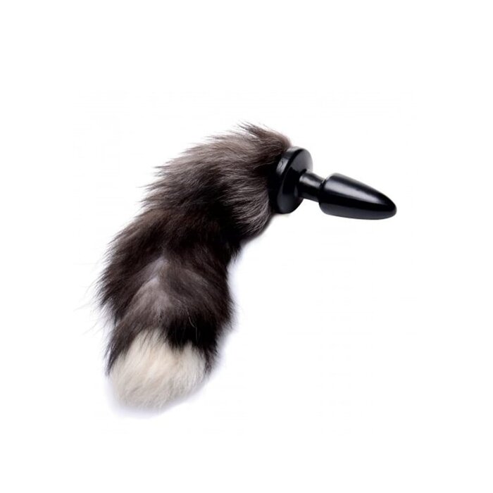 Tailz Grey Fox Tail Anal Plug