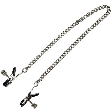 Silver Chained Sensations Nipple Clamps
