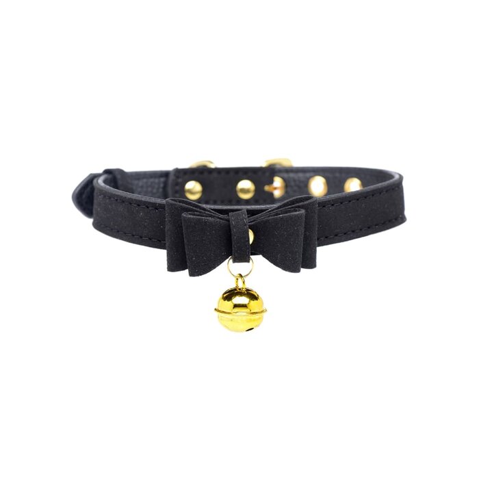 Golden Kitty Cat Bell Collar