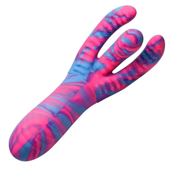 Creature Cocks Tenta Come Hither Silicone Vibrator - Fantasy Dildo, Silicone