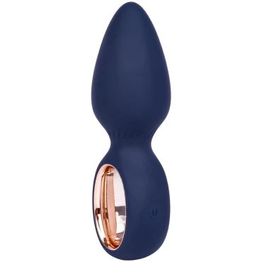 Sapphire Stud 11 Function Rechargeable Butt Plug