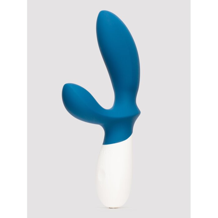 Lelo Loki Wave 2 Rechargeable Rotating and Vibrating Prostate Massager - Blue