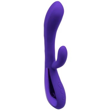 Nightcall Purple Silicone 10 Speed Rechargeable Rabbit Vibrator