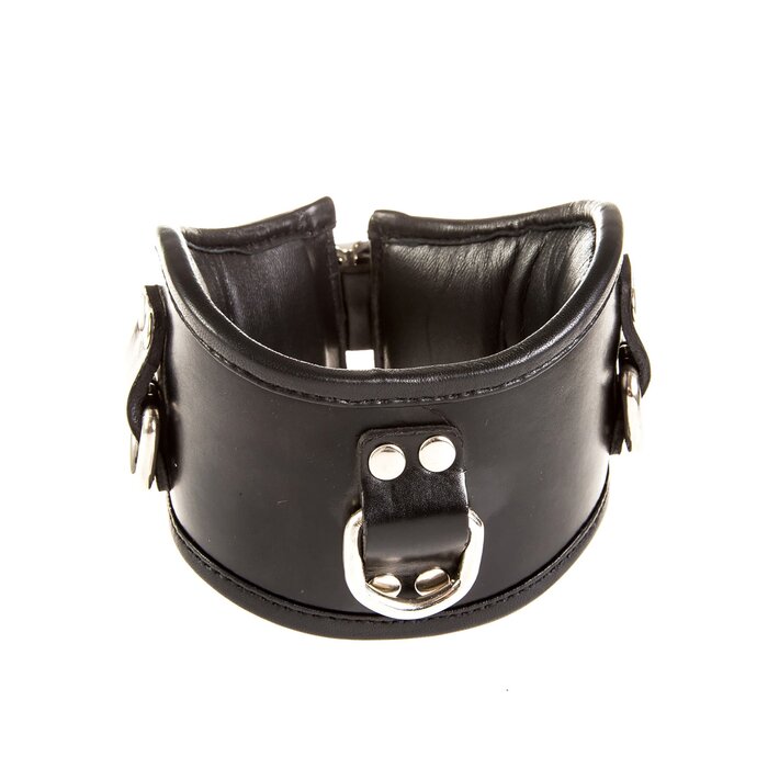Leather Posture Collar in Black