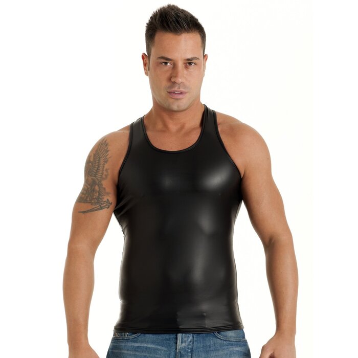 Alexis Leatherette Tank Top