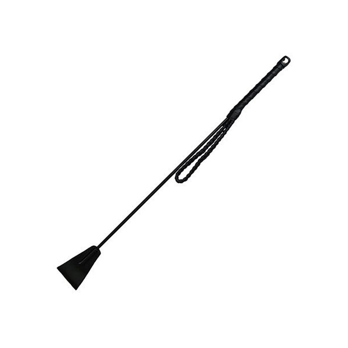 Vegan Fetish Play Riding Crop - Black