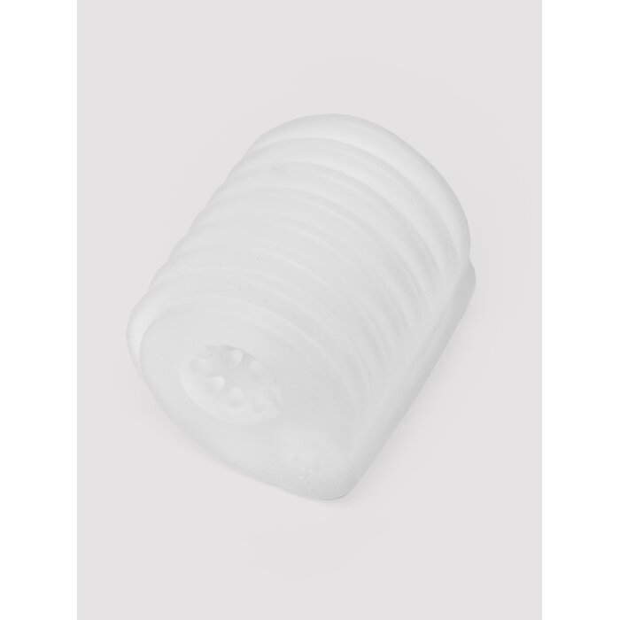 Lovehoney Clear Transparent Textured Stroker - Clear