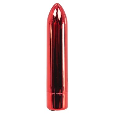 Bang! Red Powerful Rechargeable 10-Speed Bullet Vibrator