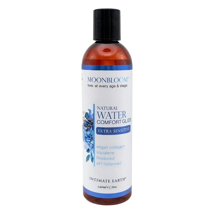 MoonBloom for Menopause - Natural Water Comfort Glide - Extra Sensitive - 8 oz.