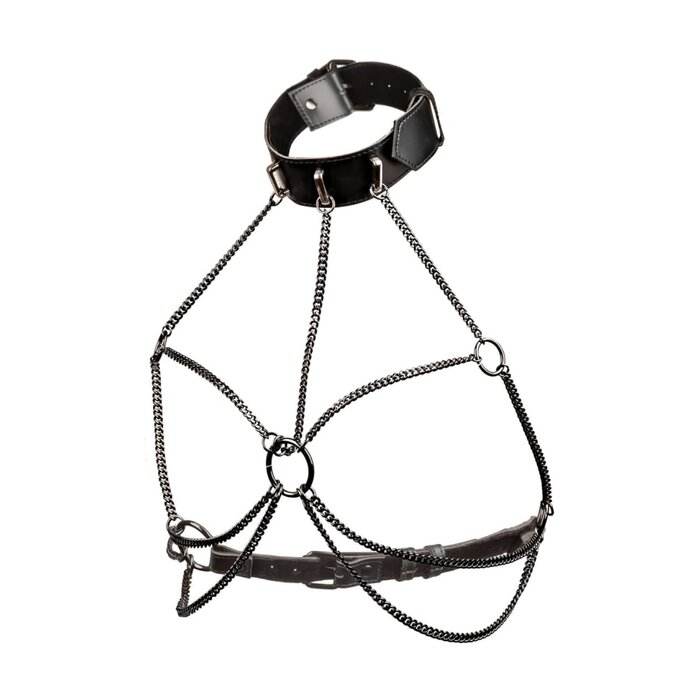 Euphoria Collection Multi-Chain Collar Harness - Plus Size