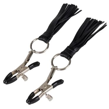 Gripping Nipple Clamps With Tassels