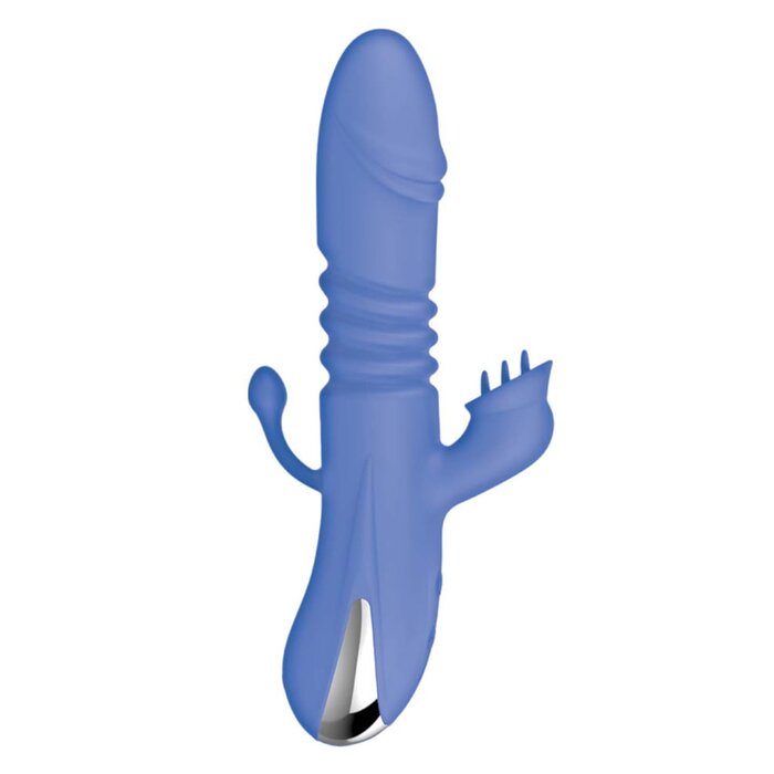 IntIntruder Heat Up Thruster with Tickler - Blue