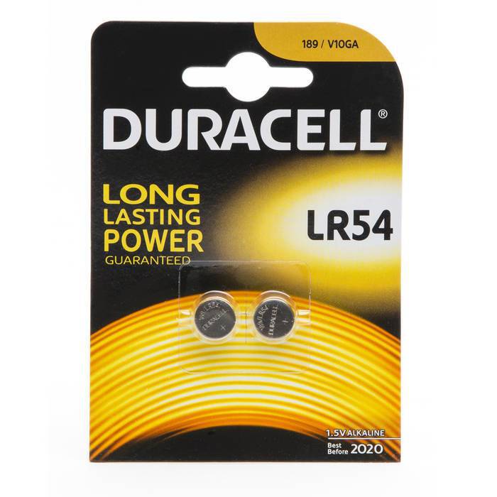 Duracell Alkaline LR54 Batteries (2 Pack)