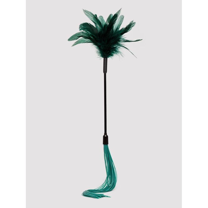 Sportsheets Indica Feather Tickler - Green