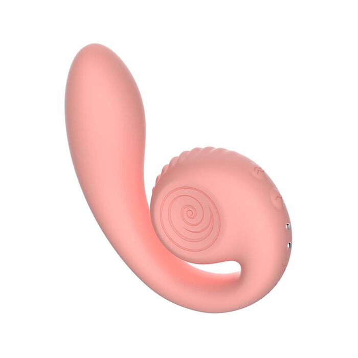 Snail Gizi Dual G-Spot Stimulator - Peach