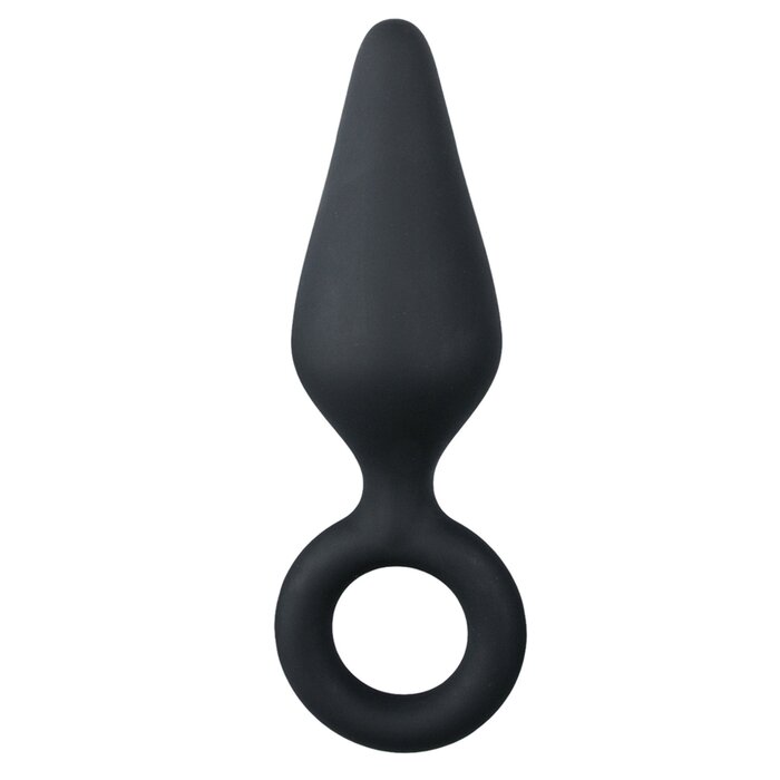 Pointy Butt Plug With Pull Ring