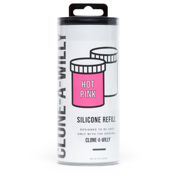 Clone-A-Willy Hot Pink Silicone Refill