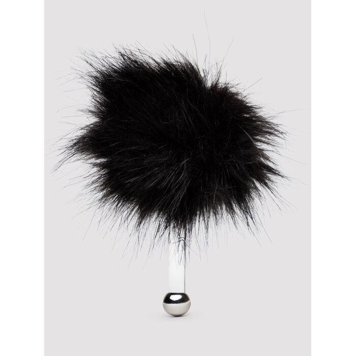 Bondage Boutique Luxury Faux Feather Tickler - Black