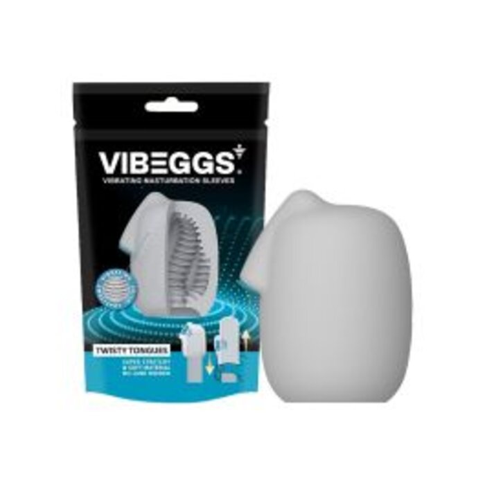 VIBEGGS - Twisty Tongues - Vibrating Masturbation Sleeve