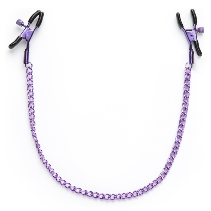 Metallic Purple Adjustable Nipple Clamps