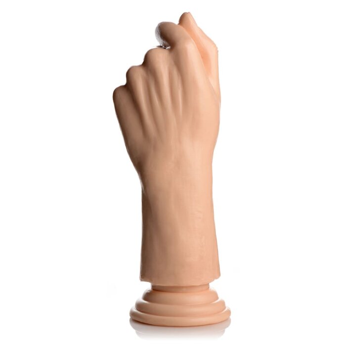 Master Series Knuckles Clenched Fist Dildo - Vanilla