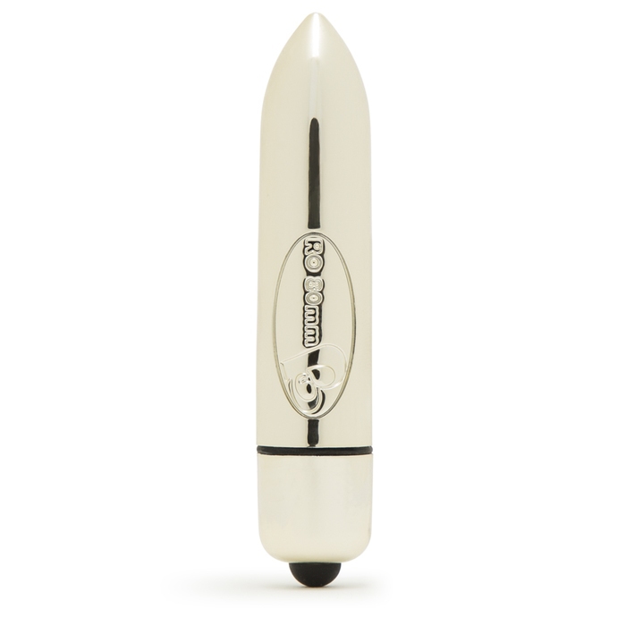 Rocks Off RO-80mm Champagne Single Speed Bullet Vibrator