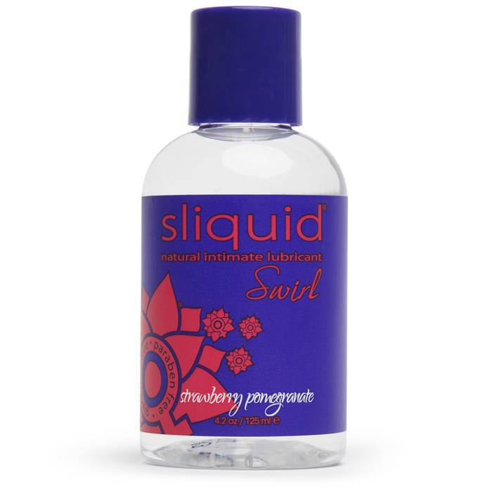Sliquid Swirl Strawberry Pomegranate Flavoured Lubricant 125ml
