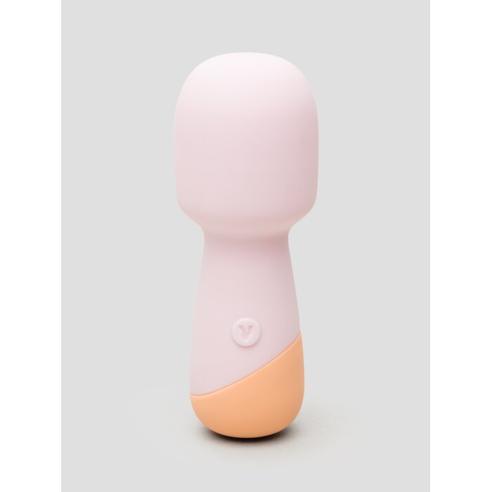 Vush Peachy Rechargeable Silicone Mini Wand Massager  - Pink