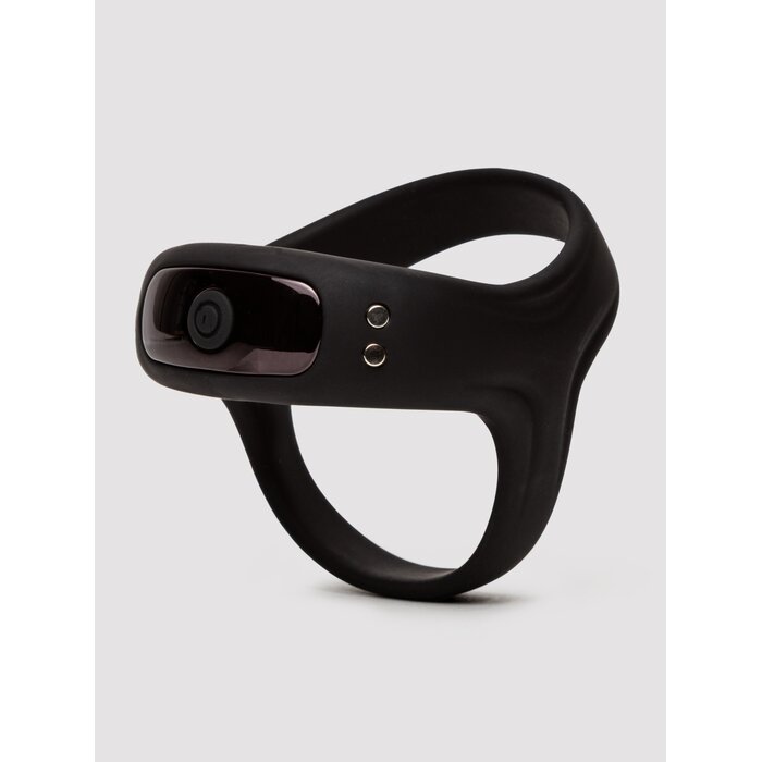 Emperor Silicone Vibrating Rechargeable Ball Sling - Black