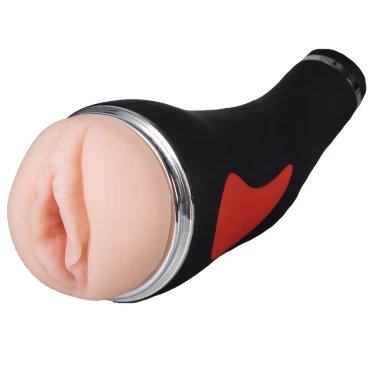 Realistic Suction Cup Vibrating Masturbator