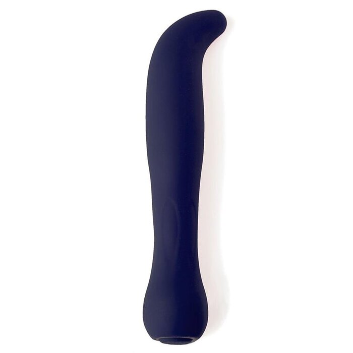 Sensuelle Baelii Rechargeable Flexible Silicone Vibrator - Navy