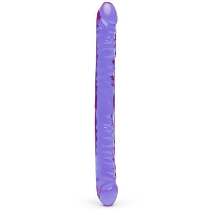 Doc Johnson Crystal Jellies Realistic Double-Ended Dildo 18 Inch