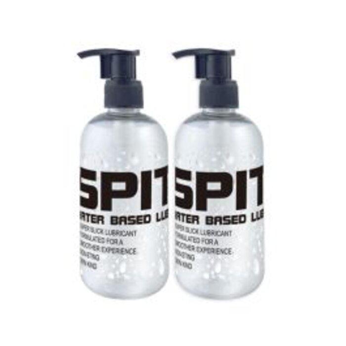 SPIT to Reactivate - WATERBASED LUBE - 250ml - 2 Pack