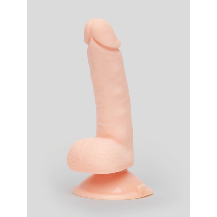 Lifelike Lover Classic Dual-Density Dildo with Moving Foreskin 6 Inch - Flesh Pink