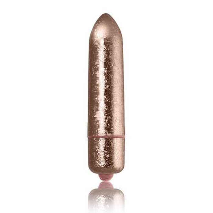 Rocks-Off Frosted Fleurs 10 Function Bullet Vibrator Crystal