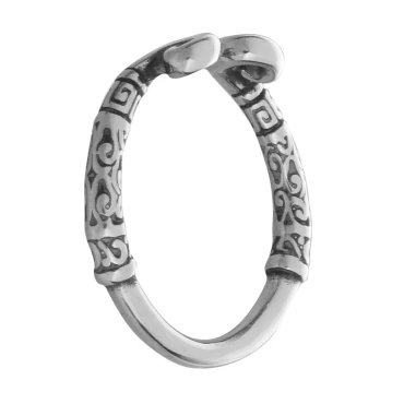 Runehold Tribal Metal Glans Ring – 28mm or 30mm - 28MM
