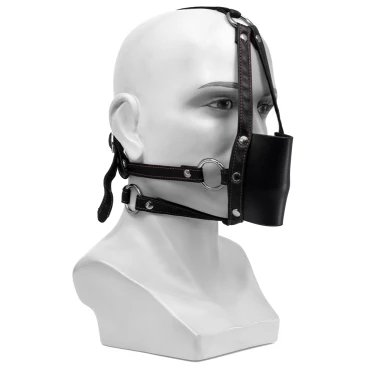 The Vex Ball Gag Muzzle Harness