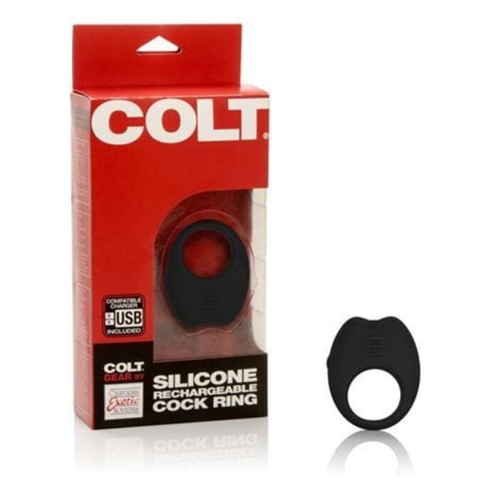 COLT Silicone Rechargeable Cock Ring - Ultimate Pleasure Enhancer