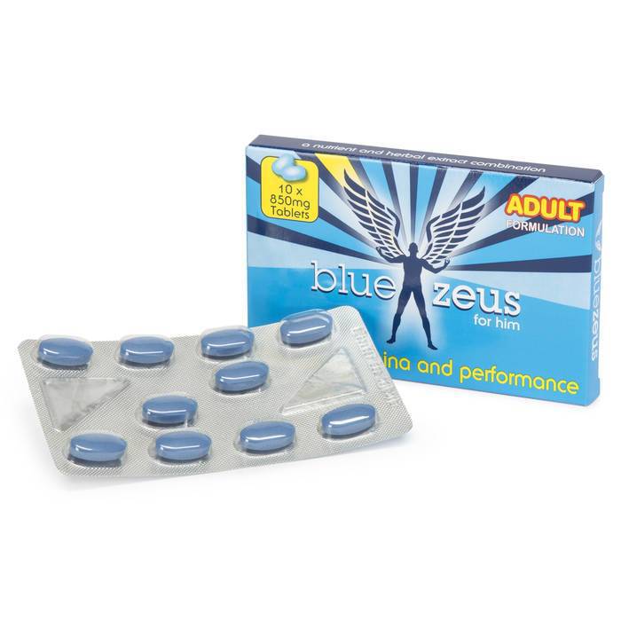 Blue Zeus for Him (10 Tablets)