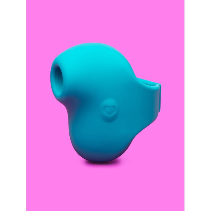 Lovehoney mon ami Thrillseeker Finger Clitoral Suction Stimulator - Blue